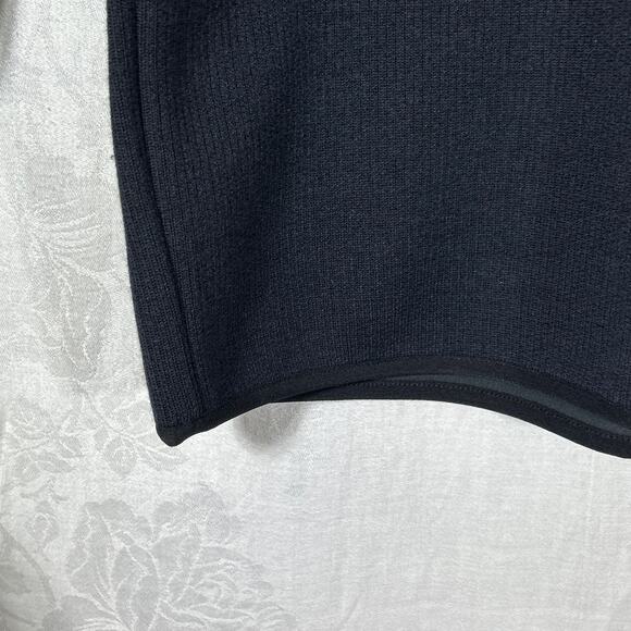 A+ by SAI Sweater Medium Black Hunting Padded Shoulders Elbows Ribbed Commando - Picture 5 of 14